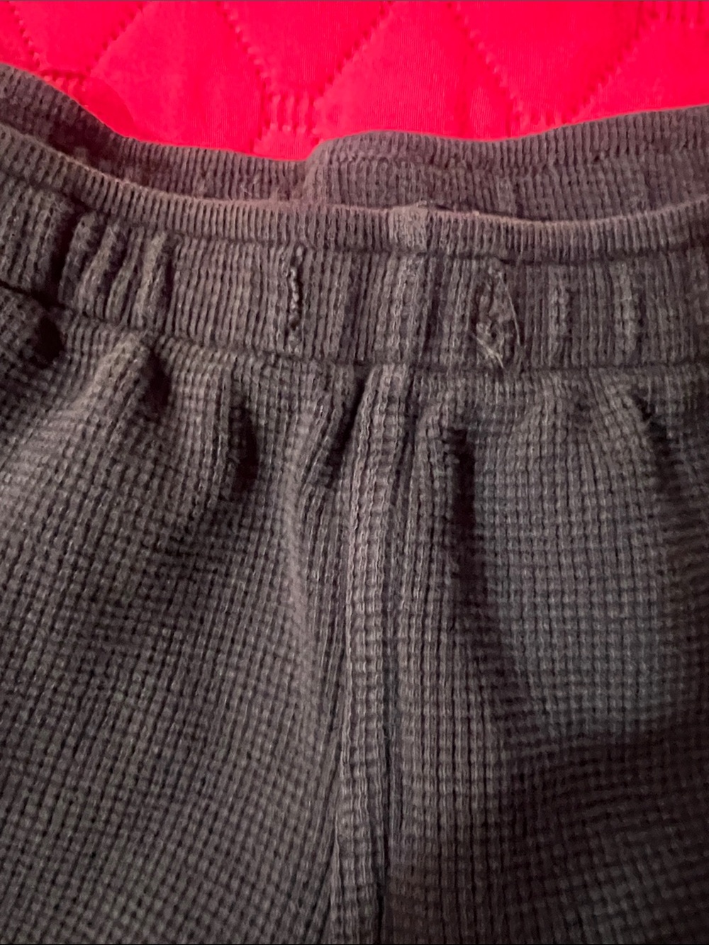 Brandy Melville Navy Waffle Knit Athletic Shorts - Picture 6 of 6